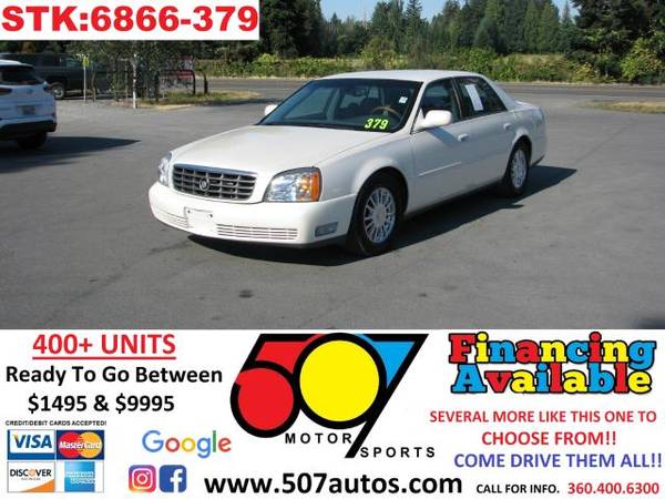 2003 Cadillac DeVille 4dr Sdn DHS - - by dealer for sale in Roy, WA