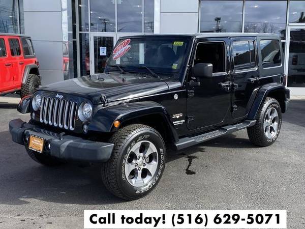 2017 Jeep Wrangler Unlimited Sahara SUV - - by dealer for sale in Inwood, NY – photo 10