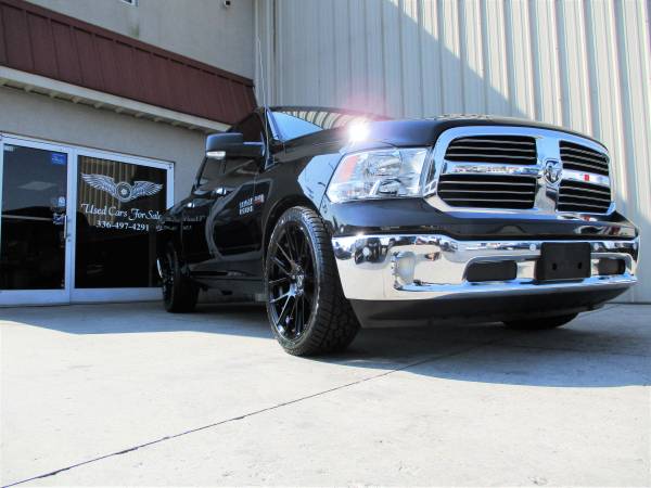 LOWERED 2015 DODGE RAM 1500 CREWCAB SLT *24" DUB WHEEL NEW 285/40/24'S for sale in KERNERSVILLE, NC