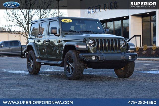 2022 Jeep Wrangler Unlimited Sahara Altitude for sale in Siloam Springs, AR