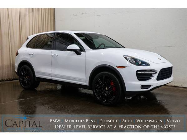 Amazing 500HP Porsche Cayenne Turbo! Blacked Out, Burmester Audio for sale in Eau Claire, MI