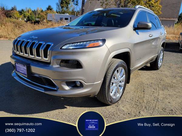 2017 Jeep Cherokee Overland Sport Utility 4D - - by for sale in Sequim, WA