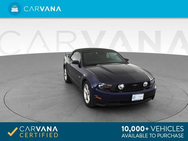 2012 Ford Mustang GT Convertible 2D Convertible Dk. Blue - FINANCE for sale in Eaton Rapids, MI