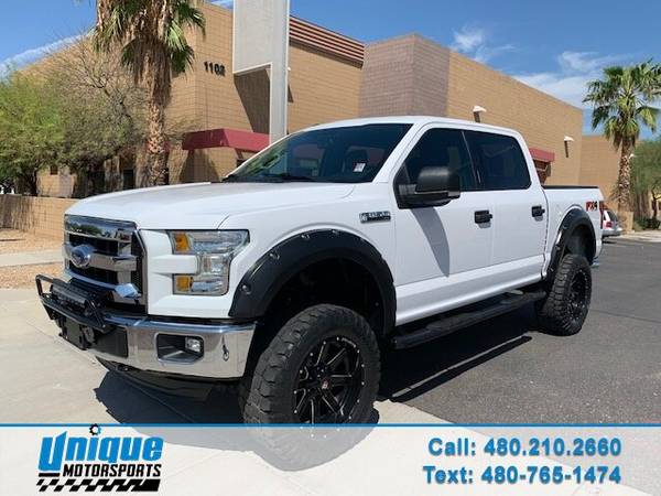 LIFTED 2015 FORD F150 XLT ~ LOADED! LIFTED! EASY FINANCING! for sale in Tempe, AZ