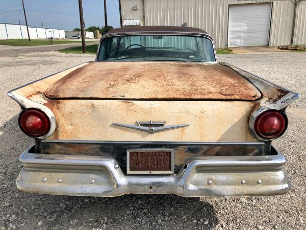 Project 1957 Ford Fairlane 500 Skyliner #154965 - cars & trucks - by... for sale in Sherman, AZ – photo 4