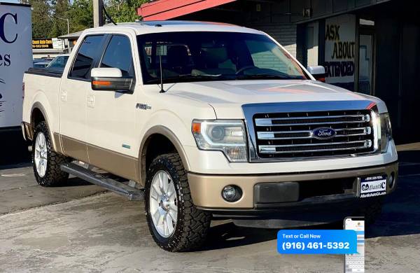 2013 Ford F-150 F150 F 150 Lariat 4x2 4dr SuperCrew Styleside 5 5 for sale in Sacramento , CA – photo 3