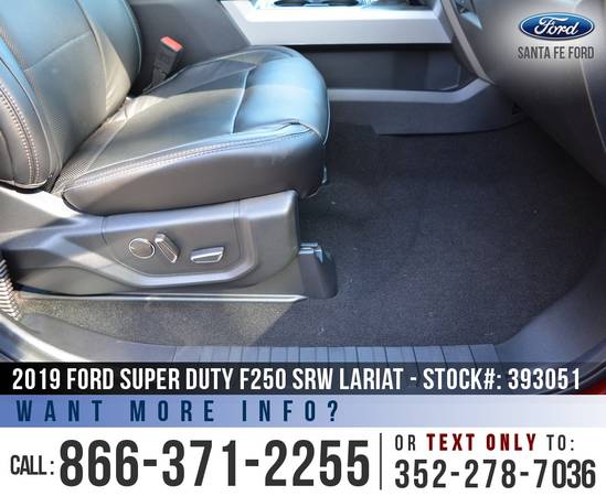 *** 2019 Ford F250 SRW Lariat *** SAVE Over $7,000 off MSRP! for sale in Alachua, GA – photo 23