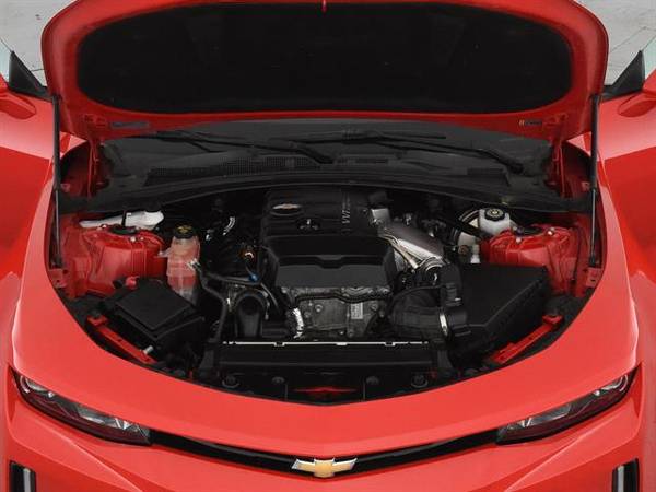 2017 Chevy Chevrolet Camaro LS Coupe 2D coupe Red - FINANCE ONLINE for sale in Auburndale, MA – photo 4