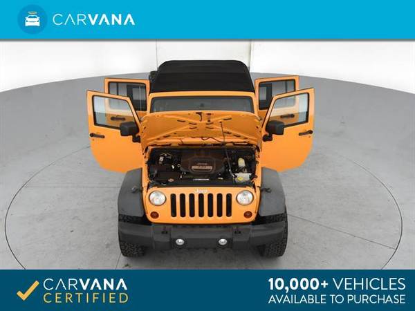 2012 Jeep Wrangler Unlimited Sport SUV 4D suv YELLOW - FINANCE ONLINE for sale in Carrollton, TX – photo 12
