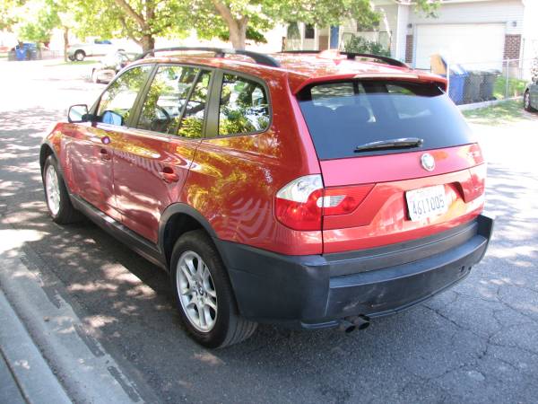 2004 BMW X3 Flamenco Red - - by dealer - vehicle for sale in Salt Lake City, UT – photo 4