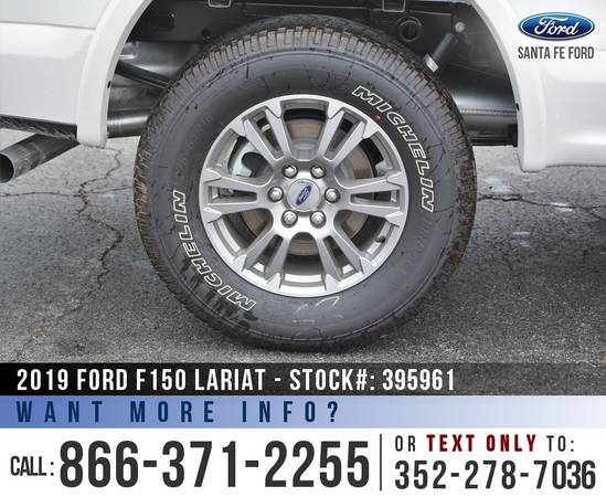 *** 2019 FORD F150 LARIAT 4WD *** SAVE Over $9,000 off MSRP! for sale in Alachua, GA – photo 8
