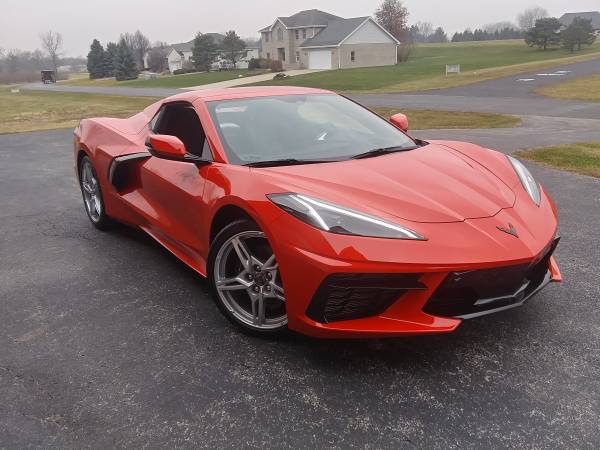 New 2020 Chevy Corvette Convertible, 90Miles, LT2, Red w/Black Int for sale in Midlothian, IL – photo 14