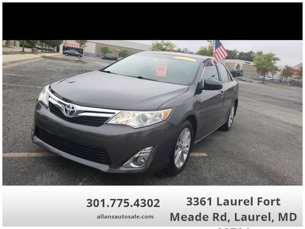 2012 Toyota Camry XLE Sedan 4D - Financing Available! for sale in Laurel, District Of Columbia
