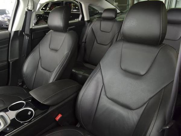 2013 Ford Fusion Titanium Hybrid Sedan 4D sedan Red - FINANCE ONLINE for sale in Auburndale, MA – photo 5