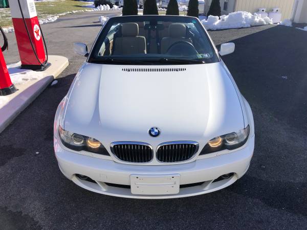 2004 BMW 330Ci Alpine White Clean Carfax Sport Package Low Mileage for sale in Palmyra, PA – photo 2