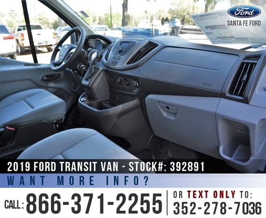 2019 FORD TRANSIT CARGO VAN *** Cruise, Camera, $5,000 off MSRP! ***... for sale in Alachua, FL – photo 17