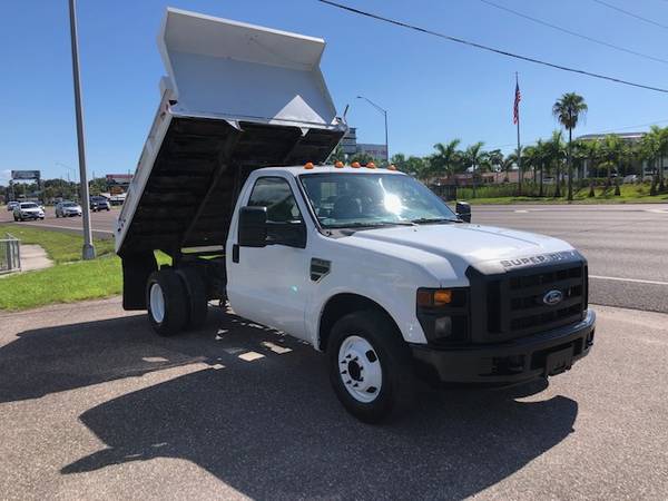 2008 FORD F350 V8 5.4L DUMP TRUCK WITH ONLY 67,000 MILES VERY CLEAN for sale in TARPON SPRINGS, FL 34689, FL – photo 5