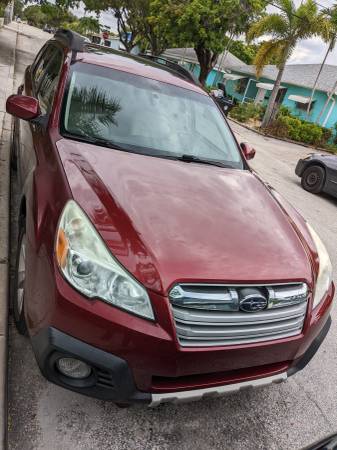 2014 Subaru Outback 2 5i Limited Wagon AWD - - by for sale in Boca Raton, FL – photo 2