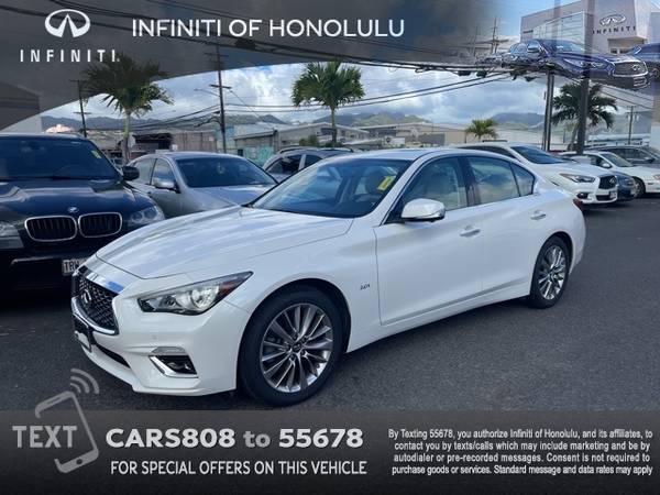 2018 INFINITI Q50 2 0t LUXE - - by dealer - vehicle for sale in Honolulu, HI