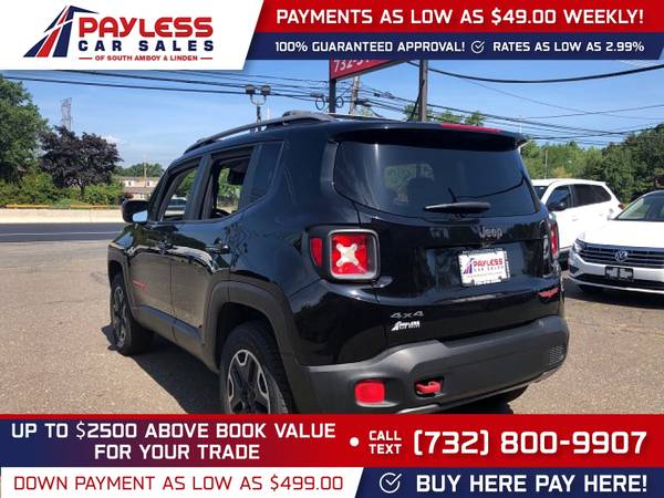 2015 Jeep Renegade Trailhawk FOR ONLY 352/mo! - - by for sale in south amboy, NJ – photo 10