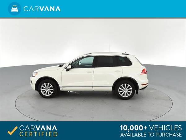 2012 VW Volkswagen Touareg VR6 Sport SUV 4D suv WHITE - FINANCE ONLINE for sale in Pittsburgh, PA – photo 7