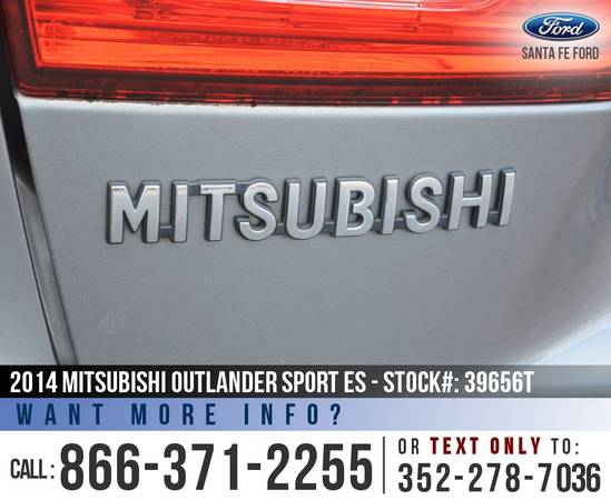 2014 MITSUBISHI OUTLANDER SPORT ES *** Manual, Bluetooth, Used SUV *** for sale in Alachua, FL – photo 10