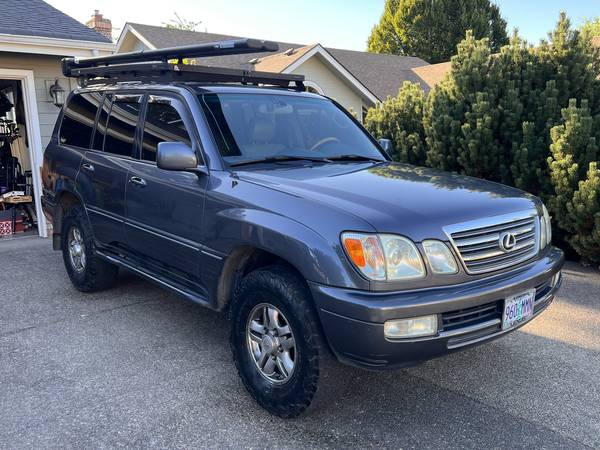 2003 Lexus LX 470 V8 Auto Adjustable Suspension Leather Moon SUV for sale in Eugene, OR