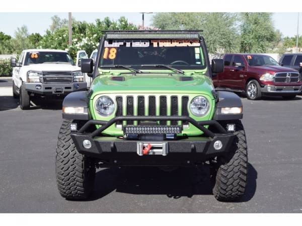 2018 Jeep Wrangler UNLIMITED RUBICON 4X4 SUV 4x4 Passenger for sale in Glendale, AZ – photo 2