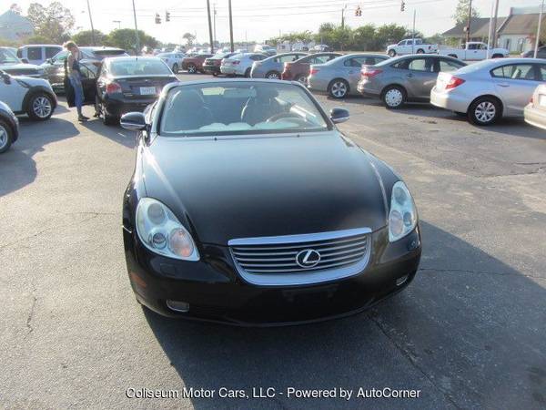 2002 Lexus SC 430 Hard-top Convertible for sale in North Charleston, SC – photo 2