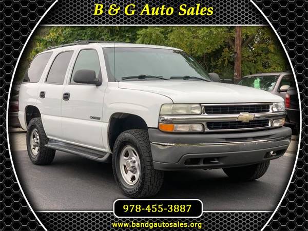 2002 Chevrolet Tahoe 4WD Like New ( 6 MONTHS WARRANTY ) for sale in North Chelmsford, MA