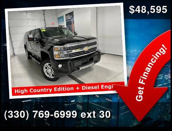 2016 Chevrolet Chevy Silverado 2500 HD High Country for sale in Newton Falls, OH