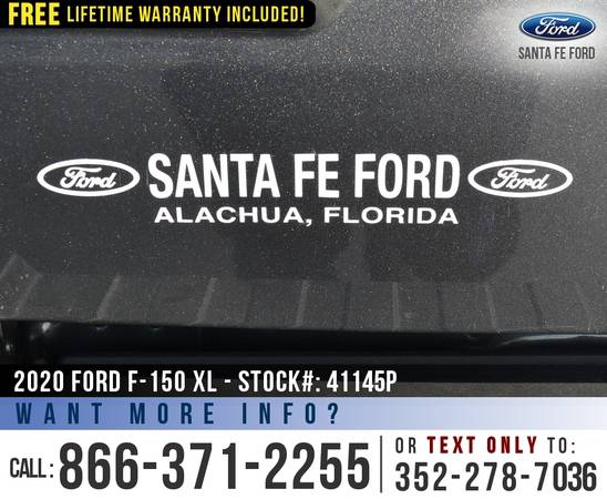 2020 Ford F150 XL 4WD Camera - SYNC - Cruise Control - cars for sale in Alachua, FL – photo 10
