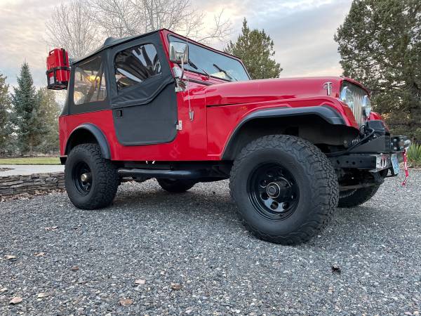 1985 Jeep CJ7 Laredo - cars & trucks - by owner - vehicle automotive... for sale in Redmond, OR