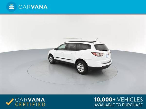 2016 Chevy Chevrolet Traverse LS Sport Utility 4D suv White - FINANCE for sale in Fort Wayne, IN – photo 8
