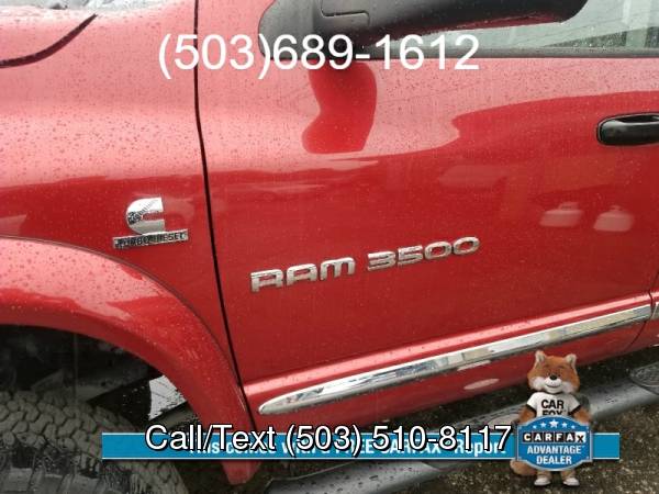 2006 Dodge Ram 3500 4dr Quad Cab 140.5 SRW 4WD SLT for sale in Salem, OR – photo 6