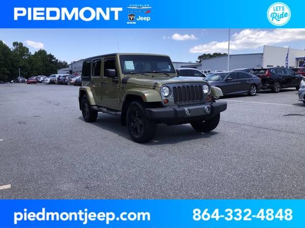 2013 Jeep Wrangler Unlimited Commando Green Big Savings GREAT for sale in Anderson, SC