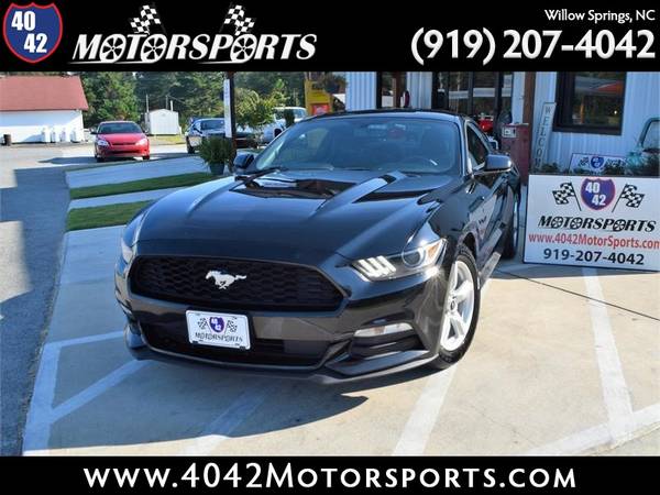 2016 FORD MUSTANG 6 SPEED ONLY 53K MILES ALLOYS! for sale in Willow Springs, NC