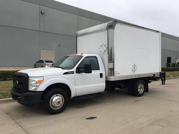 2015 Ford F-350 Dually 12’ Box Truck Tommy Gate - cars & trucks - by... for sale in Mansfield, TX – photo 2