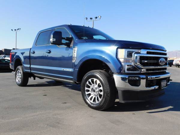 2020 *Ford* *SUPER DUTY F-350* *LARIAT* Blue - cars & trucks - by... for sale in American Fork, AZ – photo 14