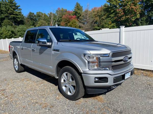 2019 FORD F-150 PLATINUM CREW CAB MSRP 66K - - by for sale in Whitinsville, MA