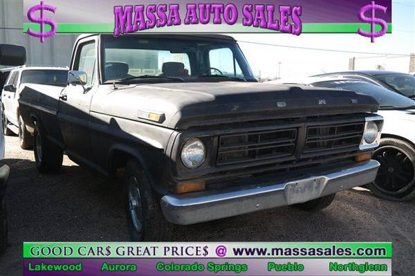 1972 FORD F100 for sale in Pueblo, CO