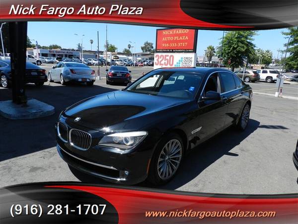 2012 BMW 740I $5000 DOWN $240 PER MONTH(OAC)100%APPROVAL YOUR JOB IS Y for sale in Sacramento , CA