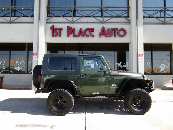 2008 Jeep Wrangler 4WD 2dr X - cars & trucks - by dealer - vehicle... for sale in Watauga (N. Fort Worth), TX – photo 2