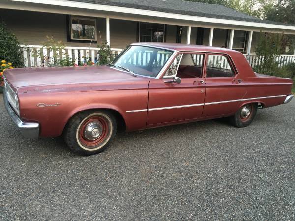 1965 Dodge Coronet 4 door Post - cars & trucks - by dealer - vehicle... for sale in Red Bluff, OR