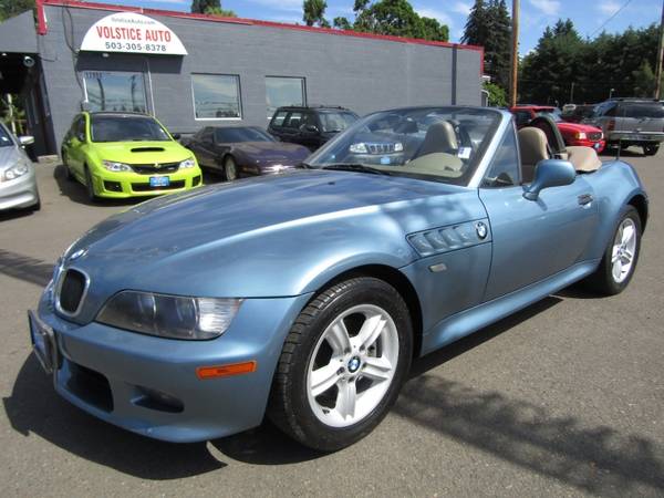 2001 BMW Z3 Z3 2dr Roadster 2 5i BLUE 2 OWNER 129K CLEAN ! - cars for sale in Milwaukie, OR – photo 2