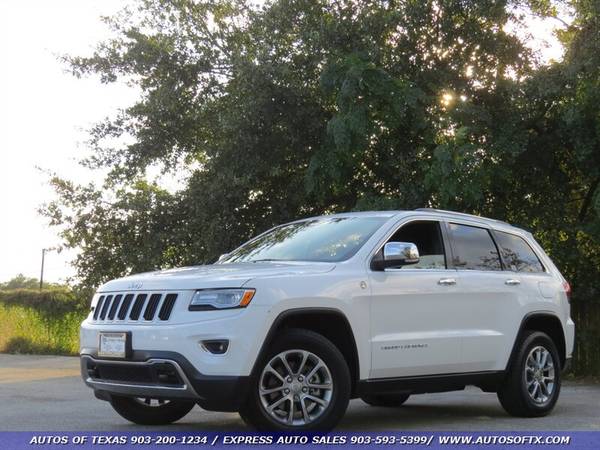 *2015 JEEP GRAND CHEROKEE LIMITED* 1 OWNER/LEATHER/SUNROOF/NAV/4X4!!! for sale in Tyler, TX