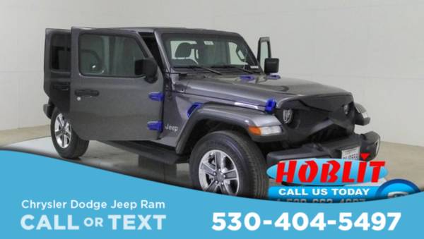 2019 Jeep Wrangler Unlimited Sahara Hard Top V6 4x4 for sale in Woodland, CA