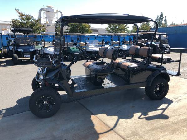 BLACK LIMMO 6 PASSENGER STREET LEGAL GOLF CART EZGO RXV READY TO G0 for sale in El Cajon, CA – photo 18