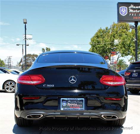 2017 Mercedes-Benz C-Class C 300 Coupe Black for sale in Lawndale, CA – photo 4