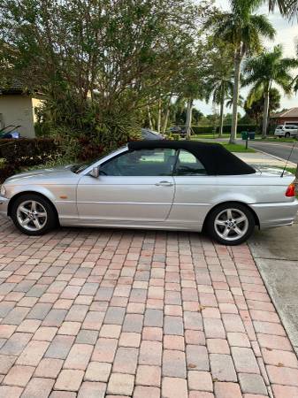 02 BMW CONVERTIBLE for sale in Hollywood, FL